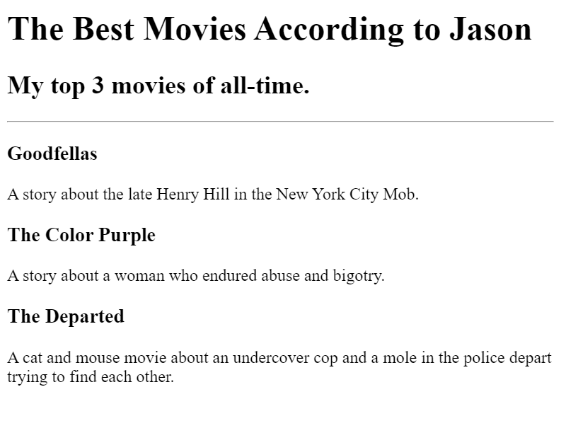 The Best Movies According to Jason Preview